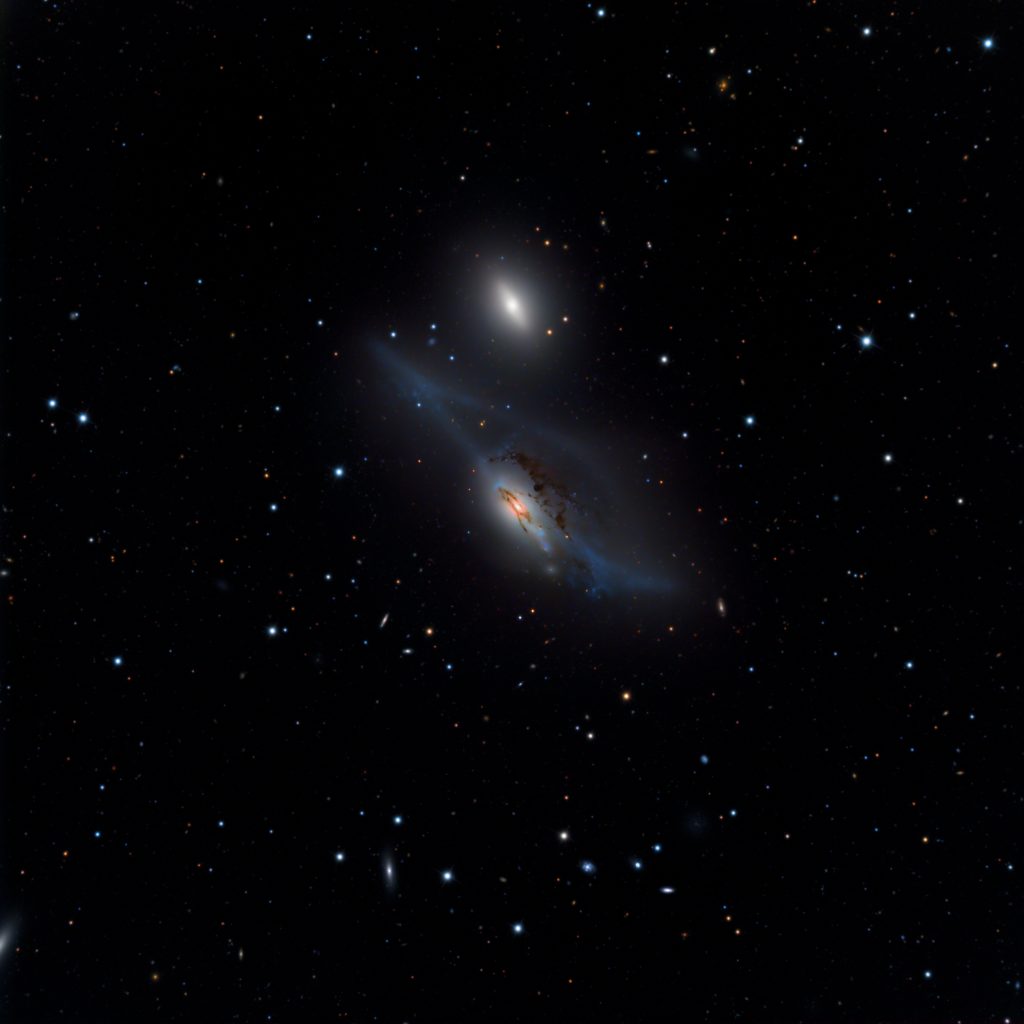 NGC 4438 Eyes Galaxies – Astrodrudis