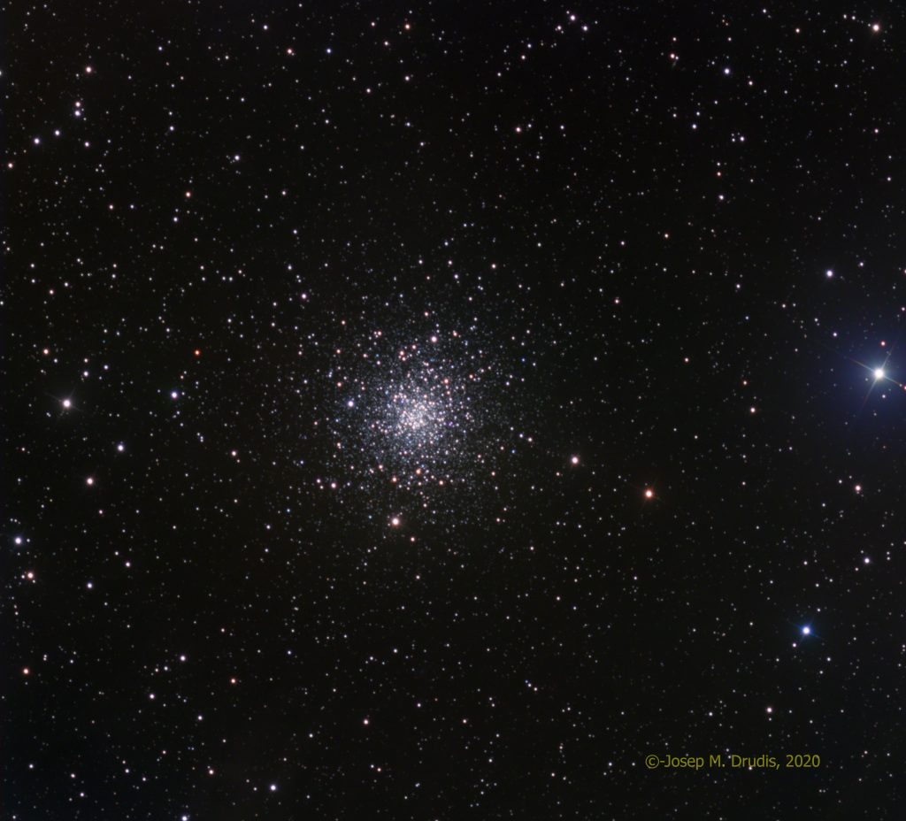 An image of Messier 107 has been uploaded – Astrodrudis