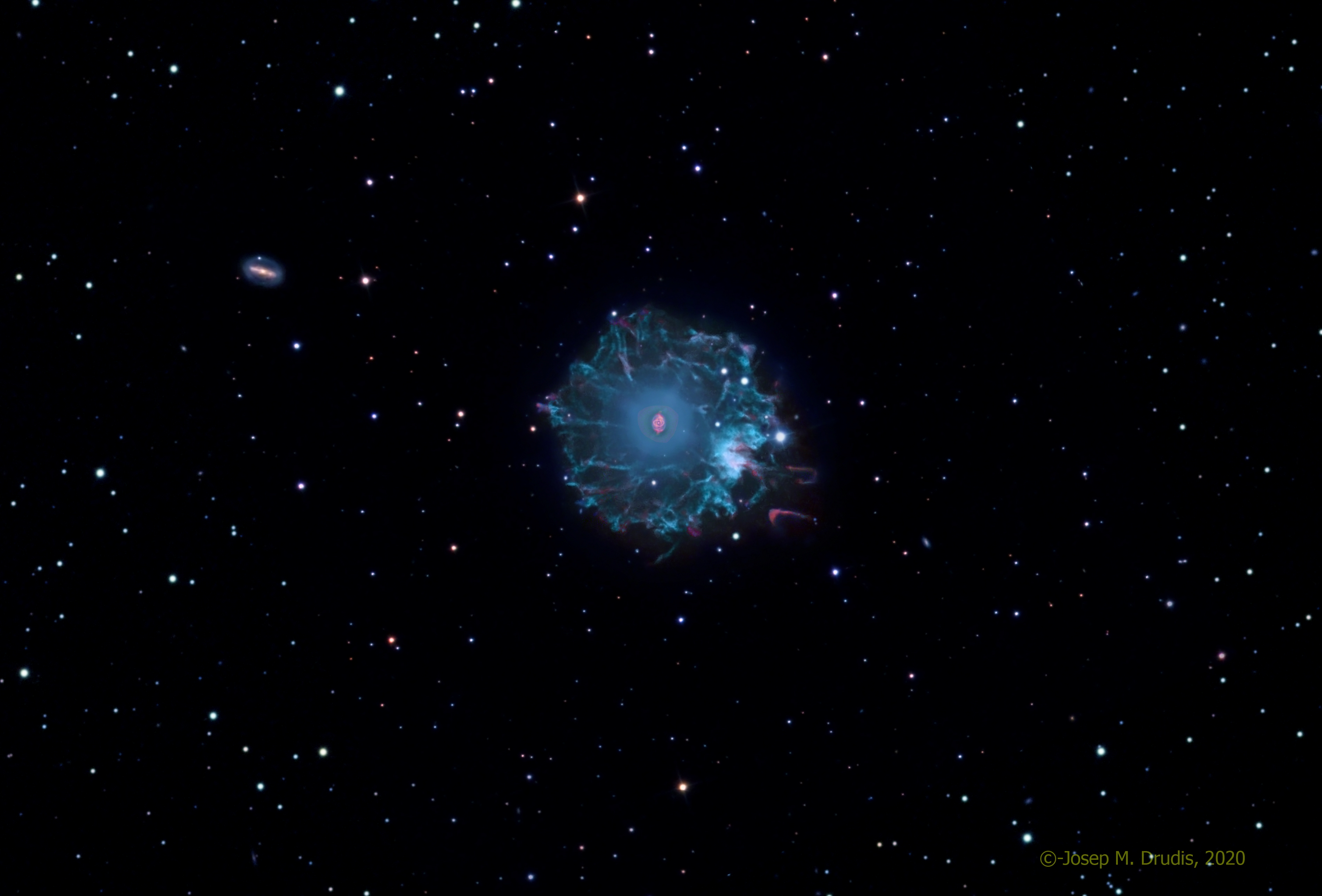 NGC 6543. The Cat’s Eye Nebula – Astrodrudis