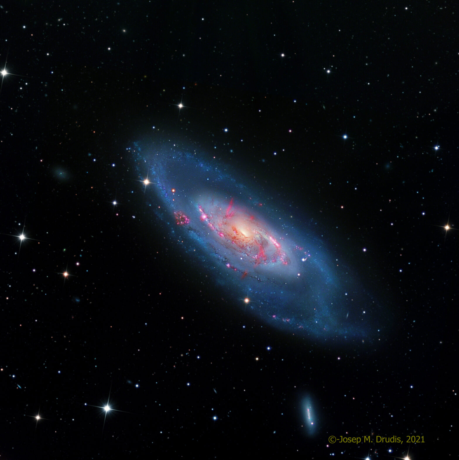 Messier 106. NGC 4258 – Astrodrudis