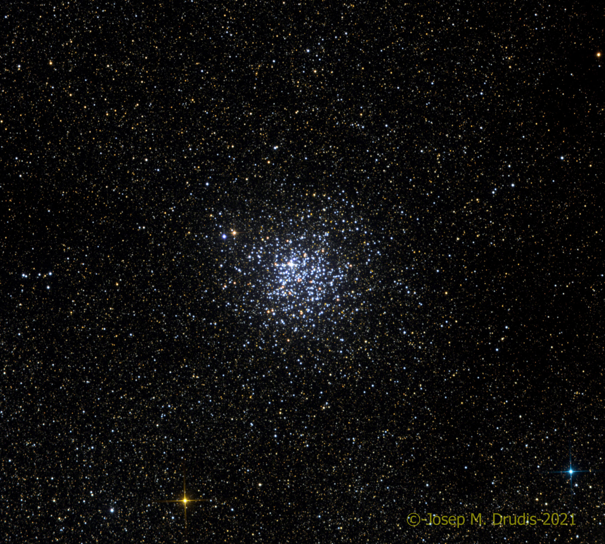 An image of the open cluster Messier 11 has been uploaded – Astrodrudis