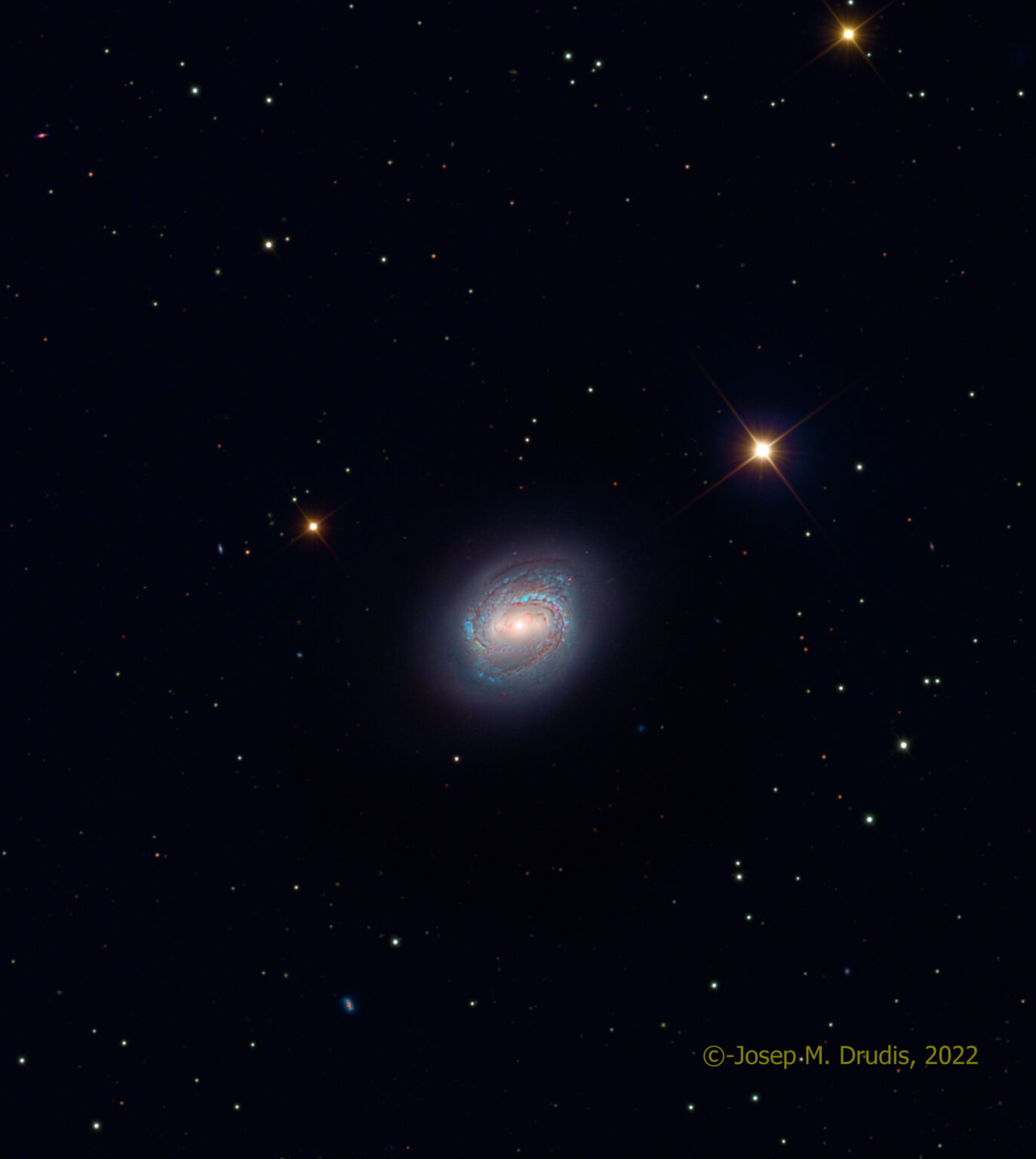 Messier 58. NGC 4579 – Astrodrudis