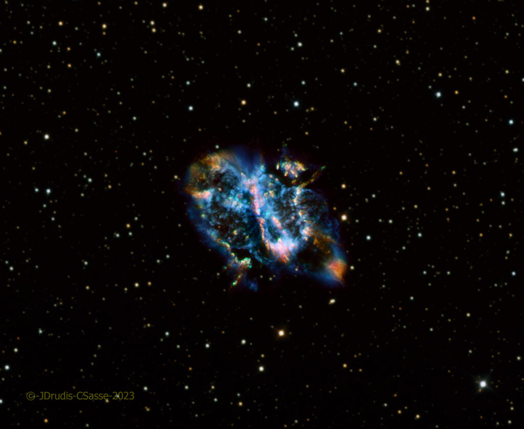 An Image Of NGC 5189, The Spiral Planetary Nebula Has Been Uploaded ...